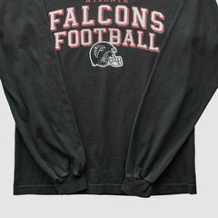 Atlanta Falcons Reebok 2000s Long Sleeve T-shirt - Black T-shirts