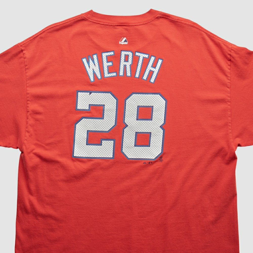 Washington Nationals 2000s T-shirt - Red - XVintage T-shirts