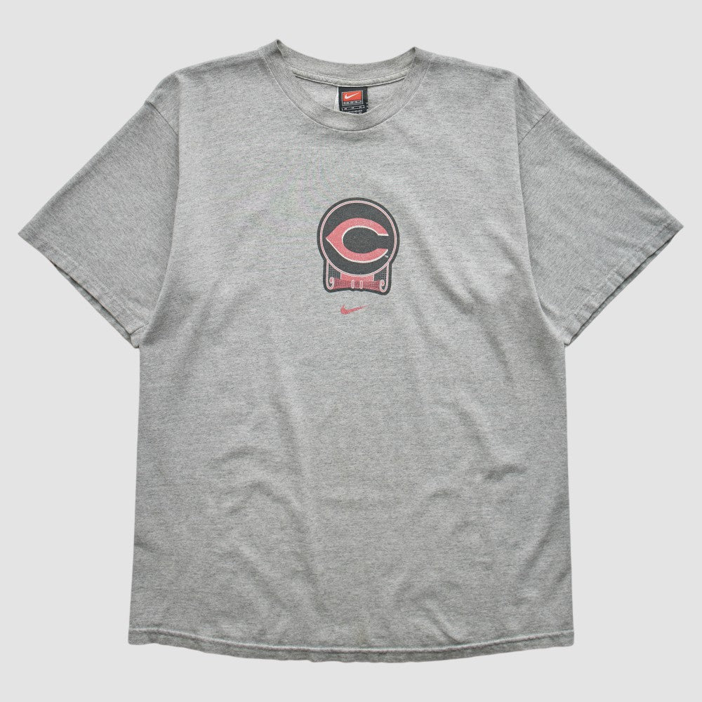 Cincinnati Reds Nike 2000s T-shirt - Heather Gray - Vintage T-shirts