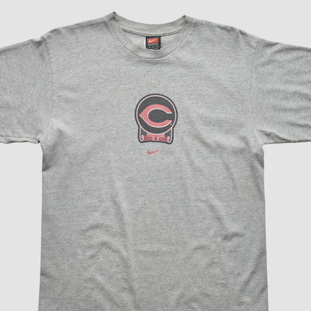 Cincinnati Reds Nike 2000s T-shirt - Heather Gray - Vintage T-shirts