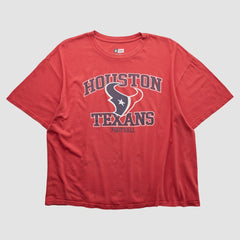 Houston Texans NFL 2000s T-shirt - Red T-shirts