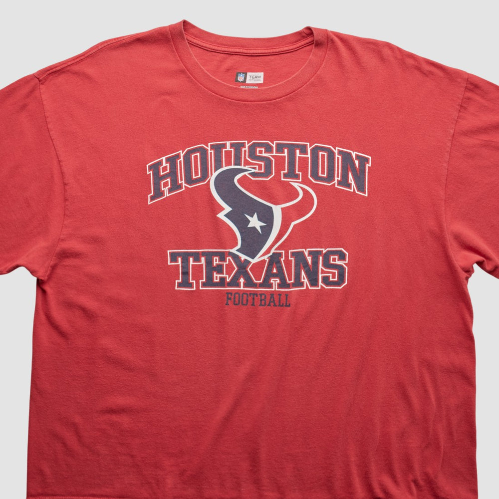 Houston Texans NFL 2000s T-shirt - Red T-shirts