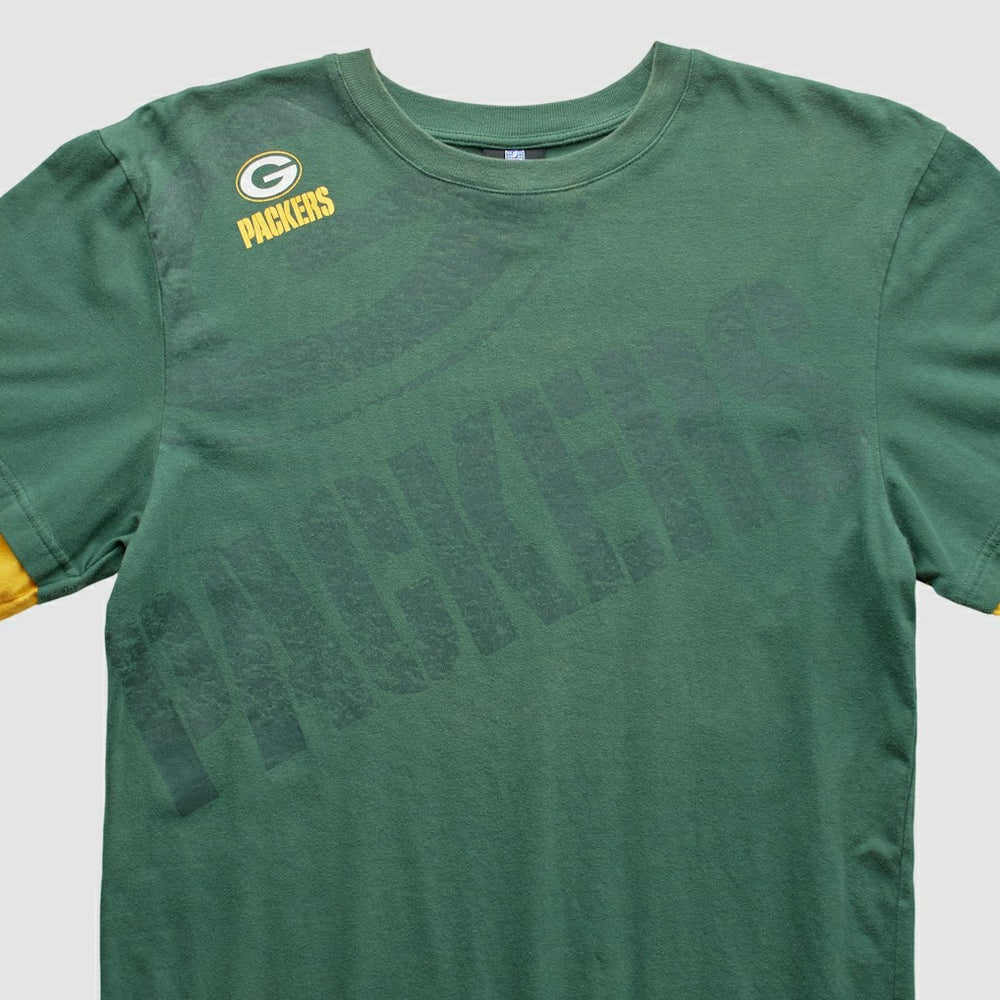 Green Bay Packers NFL 2010s Long Sleeve T-shirt - Green T-shirts