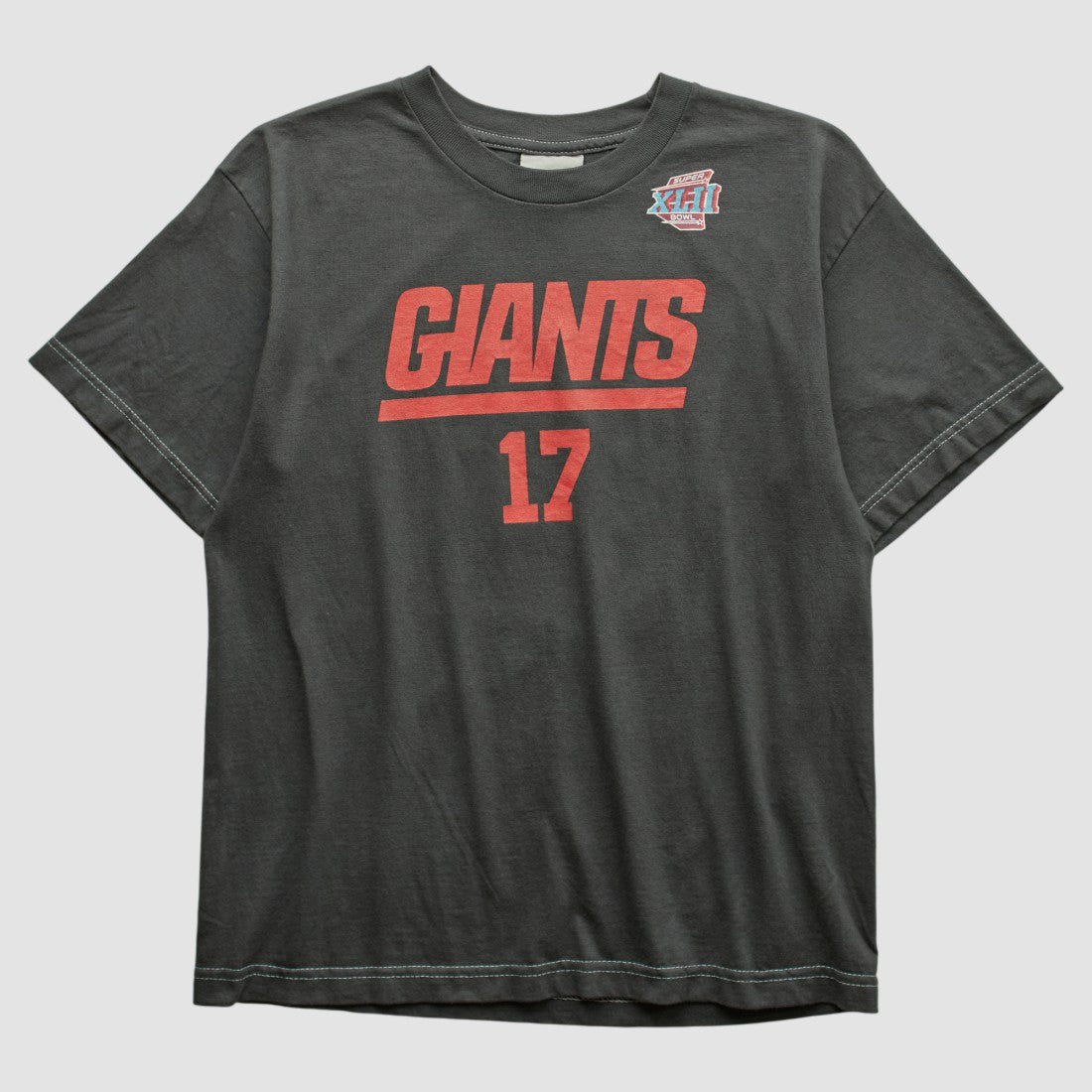 New York Giants 2008 T-shirt - Charcoal T-shirts
