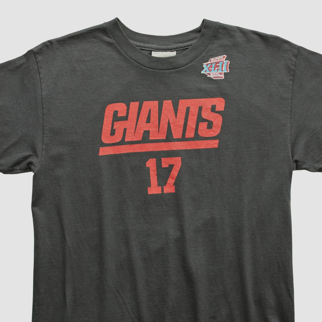 New York Giants 2008 T-shirt - Charcoal T-shirts