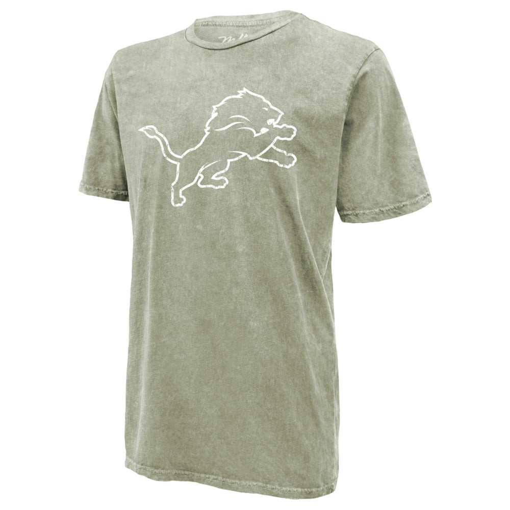 Jahmyr Gibbs Detroit Lions Majestic Threads Mineral Wash Name & Number T-Shirt - Moss Green T-shirts