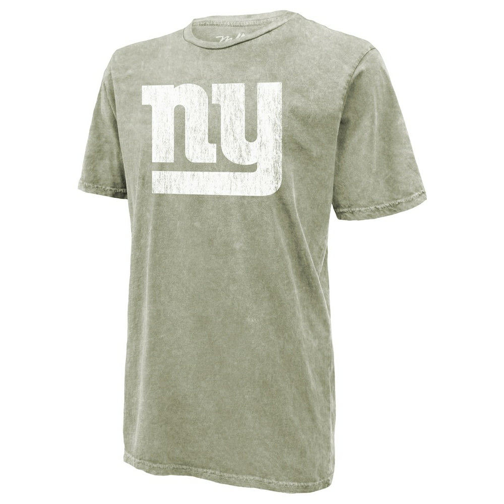 Jaxson Dart New York Giants Majestic Threads Mineral Wash Name & Number T-Shirt - Moss Green T-shirts