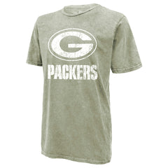 Micah Parsons Green Bay Packers Majestic Threads Mineral Wash Name & Number T-Shirt - Moss Green T-shirts