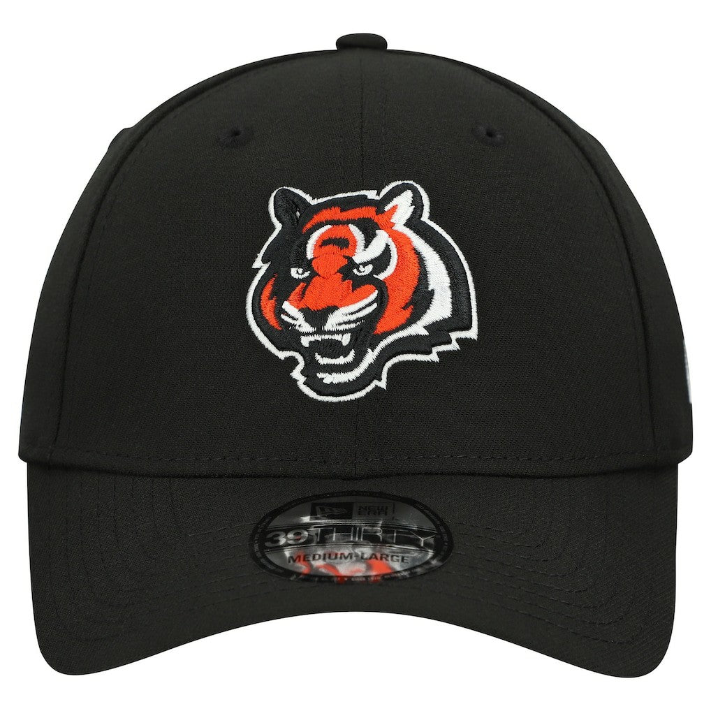Cincinnati Bengals New Era Main 39THIRTY Flex Hat - Black Hats