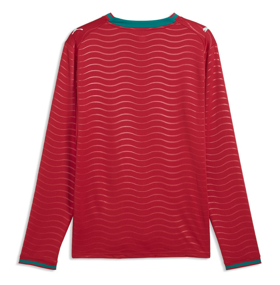 Portugal National Team 2026 Home Replica Long Sleeve Jersey Red - Puma sale