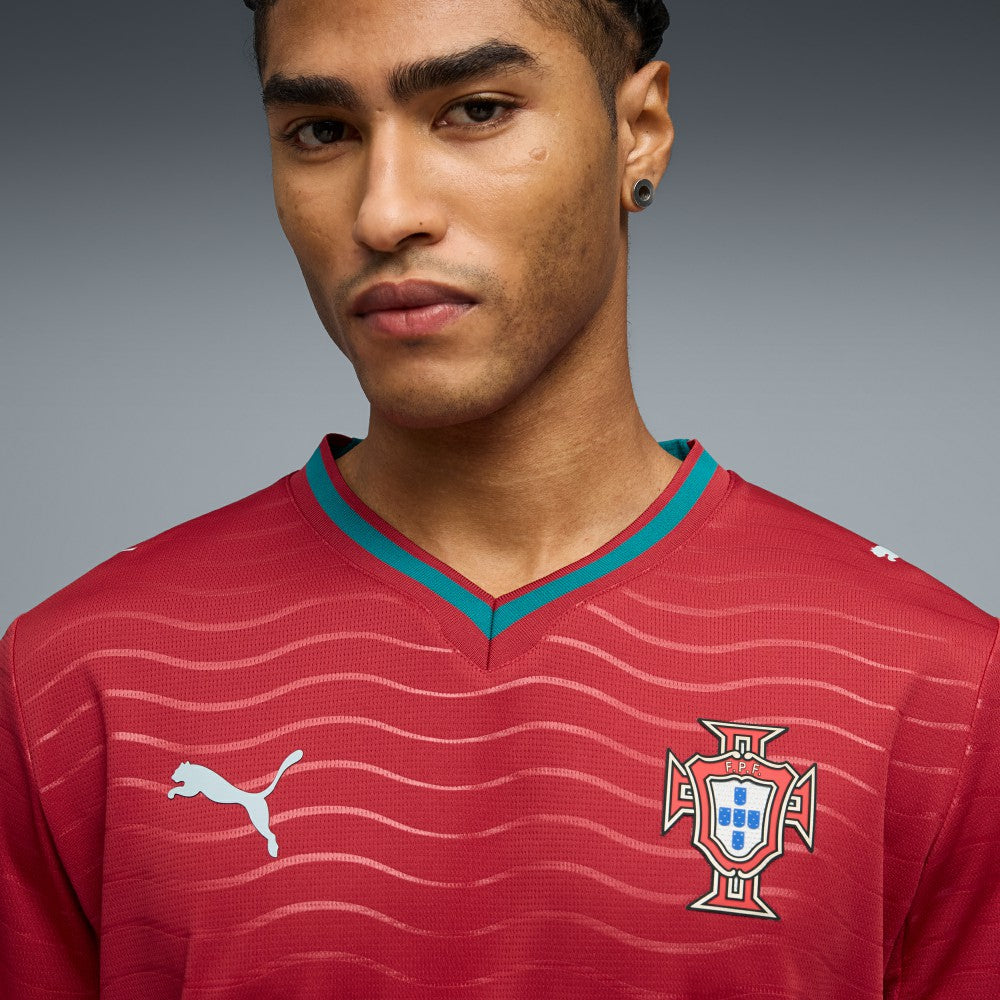 Portugal National Team 2026 Home Replica Long Sleeve Jersey Red - Puma sale