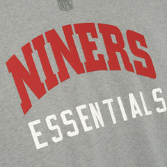 San Francisco 49ers Fear of God x NFL Unisex 3/4-Sleeve T-Shirt - Heather Gray T-shirts