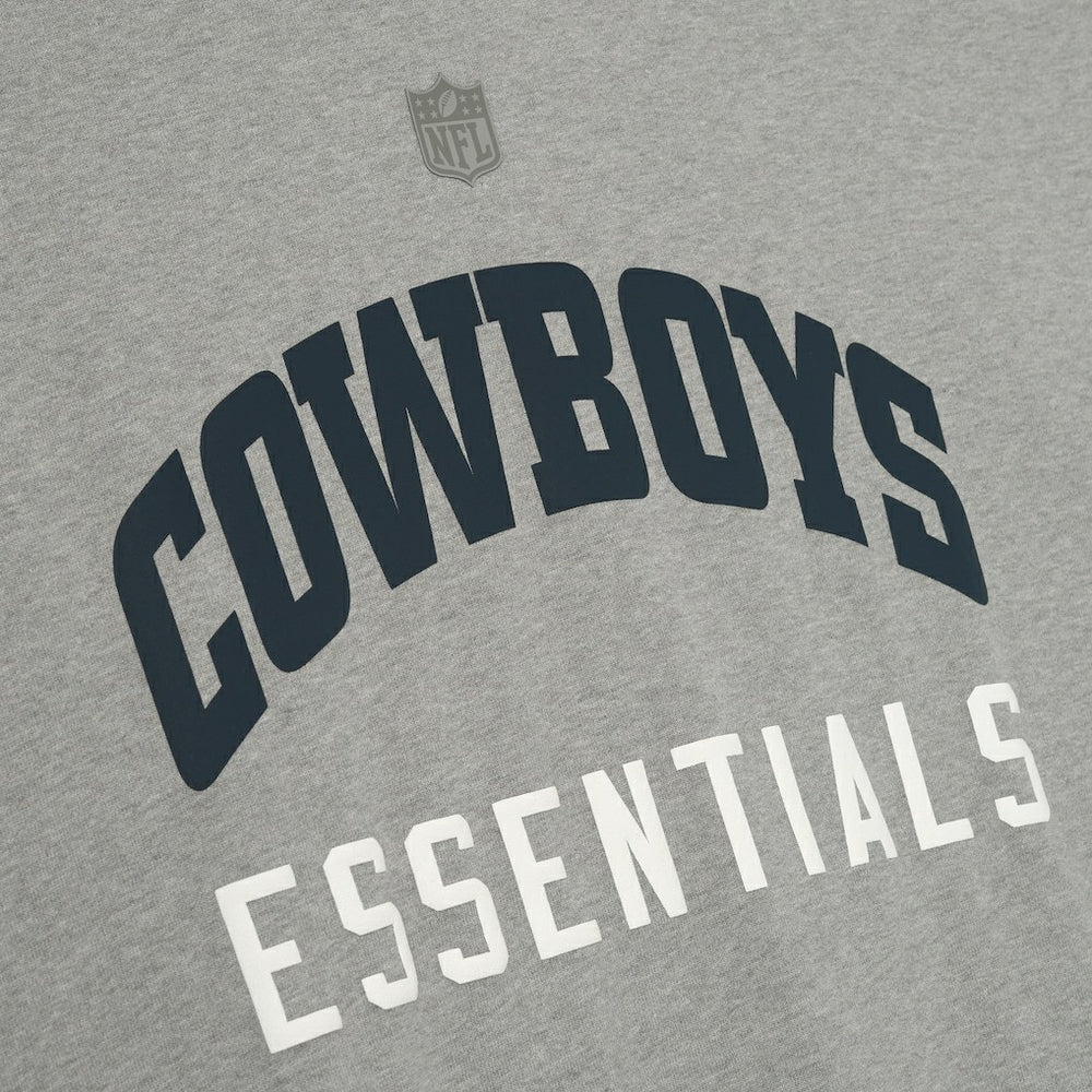 Dallas Cowboys Fear of God x NFL Unisex 3/4-Sleeve T-Shirt - Heather Gray T-shirts