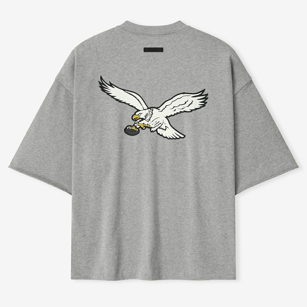 Philadelphia Eagles Fear of God x NFL Unisex 3/4-Sleeve T-Shirt - Heather Gray T-shirts