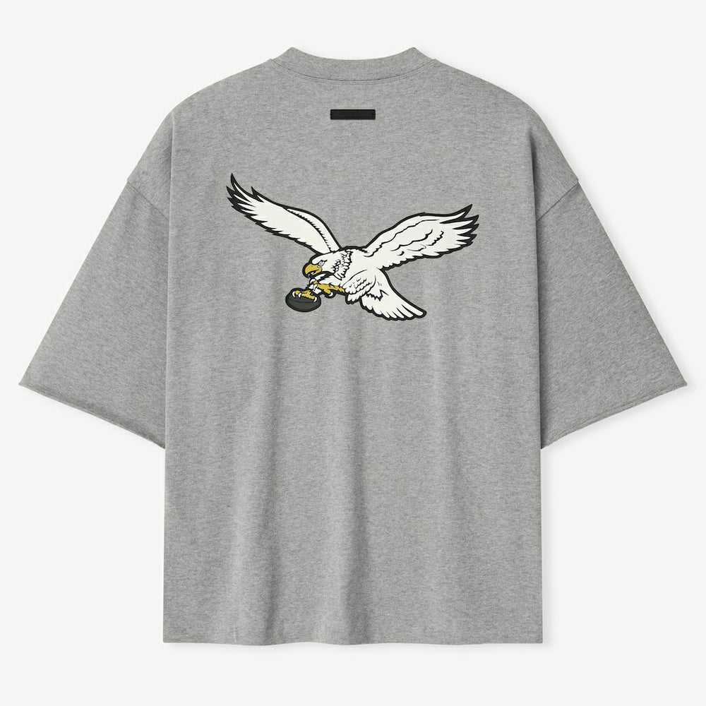 Philadelphia Eagles Fear of God x NFL Unisex 3/4-Sleeve T-Shirt - Heather Gray T-shirts