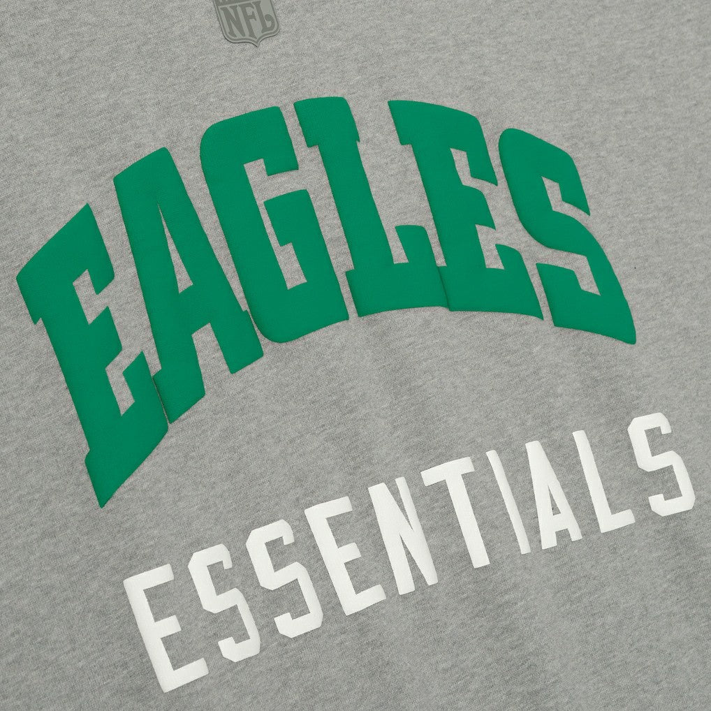 Philadelphia Eagles Fear of God x NFL Unisex 3/4-Sleeve T-Shirt - Heather Gray T-shirts