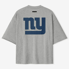 New York Giants Fear of God x NFL Unisex 3/4-Sleeve T-Shirt - Heather Gray T-shirts