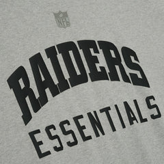 Las Vegas Raiders Fear of God x NFL Unisex 3/4-Sleeve T-Shirt - Heather Gray T-shirts