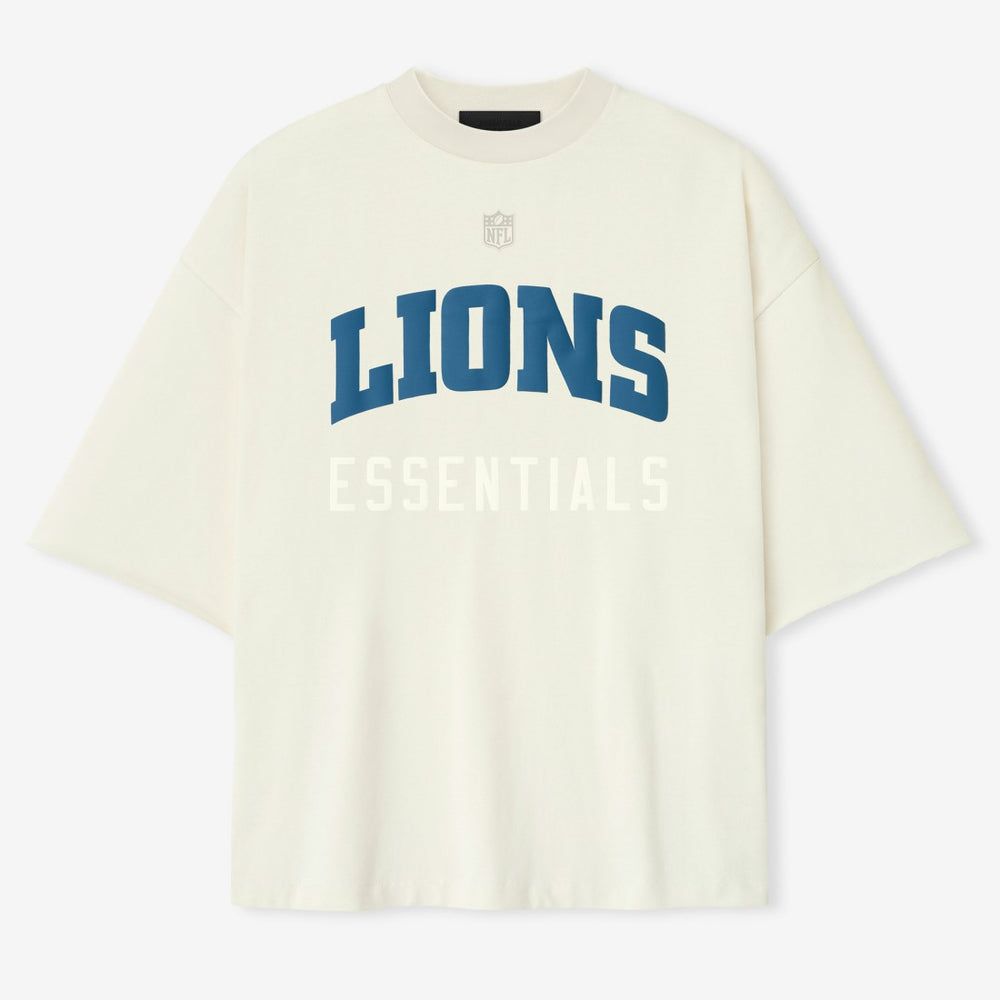 Detroit Lions Fear of God x NFL Unisex 3/4-Sleeve T-Shirt - Cream T-shirts