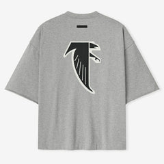 Atlanta Falcons Fear of God x NFL Unisex 3/4-Sleeve T-Shirt - Heather Gray T-shirts