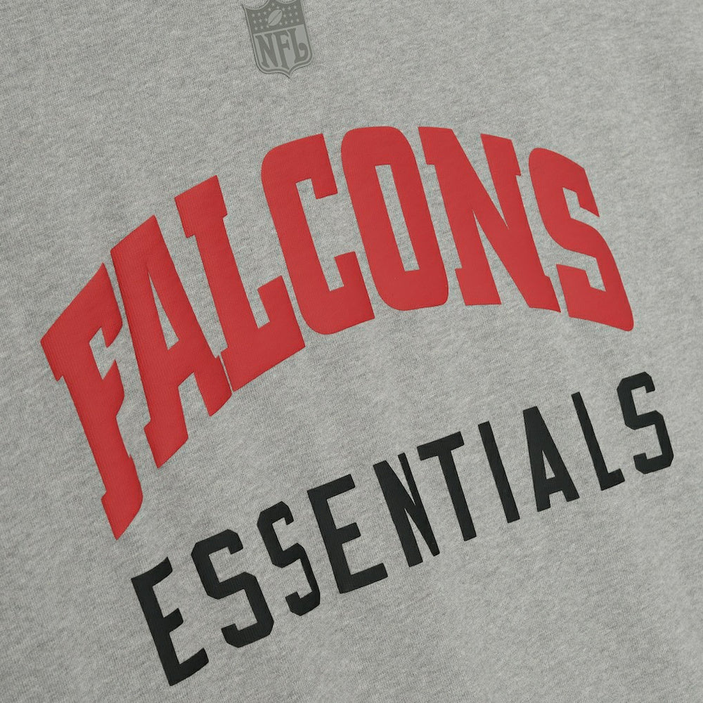 Atlanta Falcons Fear of God x NFL Unisex 3/4-Sleeve T-Shirt - Heather Gray T-shirts