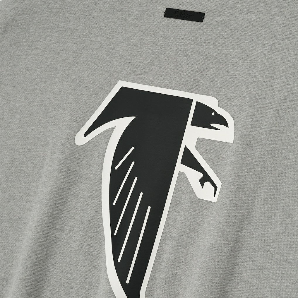 Atlanta Falcons Fear of God x NFL Unisex 3/4-Sleeve T-Shirt - Heather Gray T-shirts
