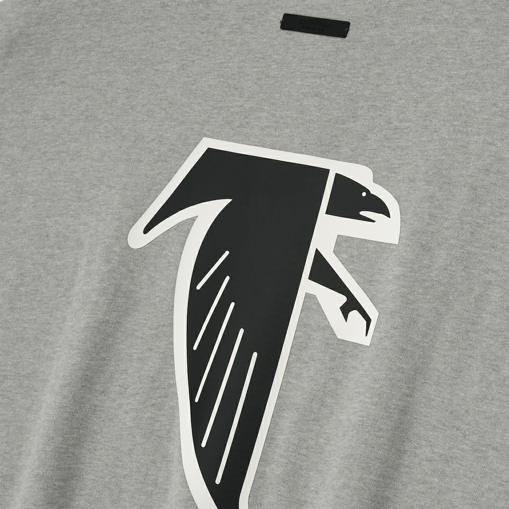 Atlanta Falcons Fear of God x NFL Unisex 3/4-Sleeve T-Shirt - Heather Gray T-shirts