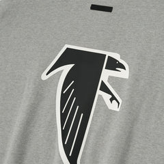 Atlanta Falcons Fear of God x NFL Unisex 3/4-Sleeve T-Shirt - Heather Gray T-shirts
