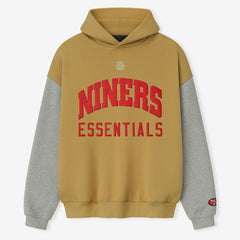 San Francisco 49ers Fear of God x NFL Unisex Sport Hoodie - Gold/Heather Gray Hoodies