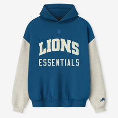 Detroit Lions Fear of God x NFL Unisex Sport Hoodie - Blue/Heather Gray Hoodies