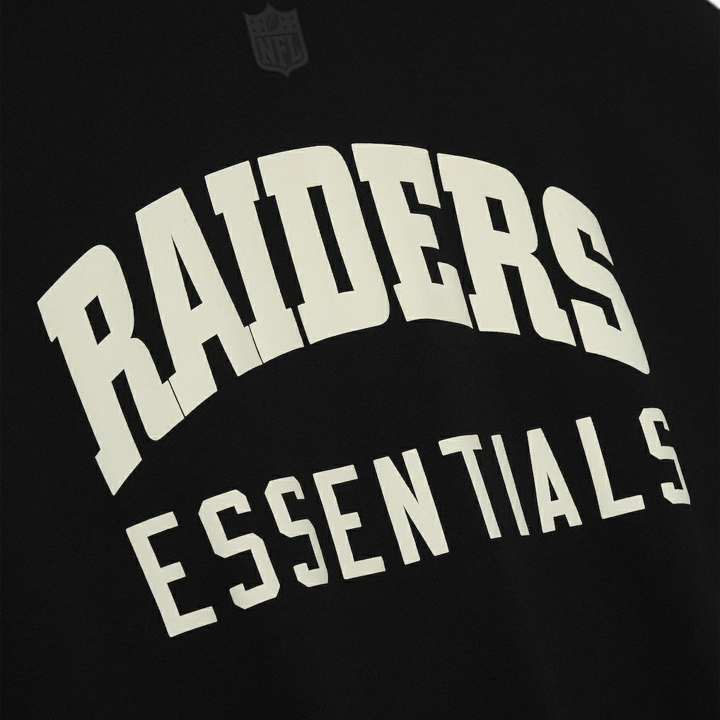 Las Vegas Raiders Fear of God x NFL Unisex Sport Hoodie - Black/Heather Gray Hoodies