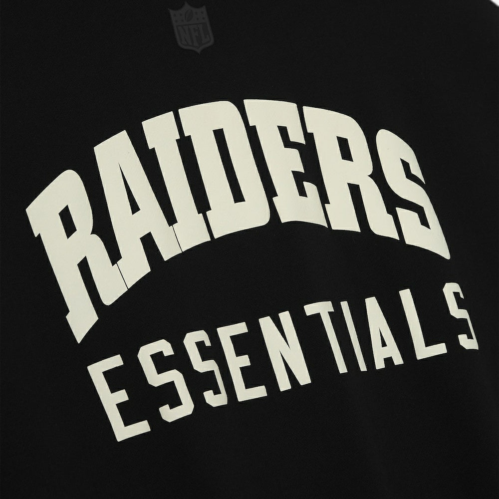 Las Vegas Raiders Fear of God x NFL Unisex Sport Hoodie - Black/Heather Gray Hoodies