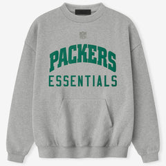 Green Bay Packers Fear of God x NFL Unisex Sport Sweatshirt - Heather Gray Sweatshirts