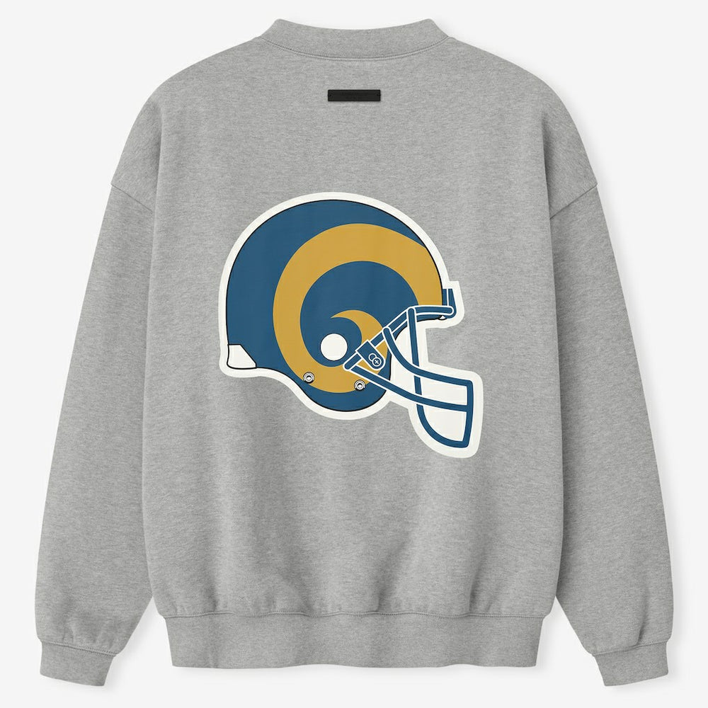 Los Angeles Rams Fear of God x NFL Unisex Sport Sweatshirt - Heather Gray Sweatshirts