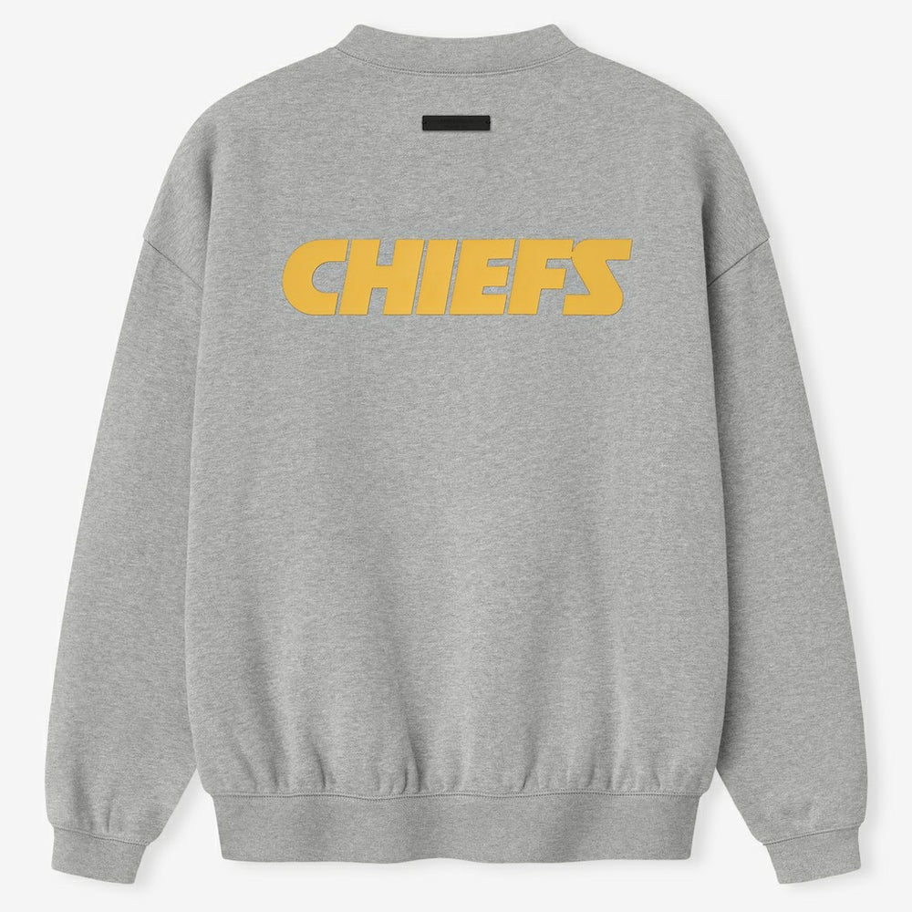 Kansas City Chiefs Fear of God x NFL Unisex Sport Sweatshirt - Heather Gray Sweatshirts