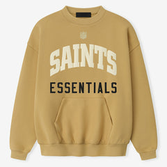 New Orleans Saints Fear of God x NFL Unisex Sport Sweatshirt - Gold Sweatshirts