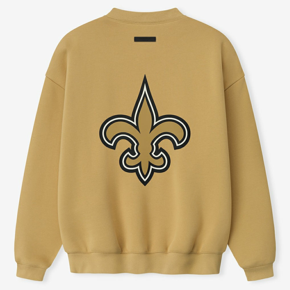 New Orleans Saints Fear of God x NFL Unisex Sport Sweatshirt - Gold Sweatshirts