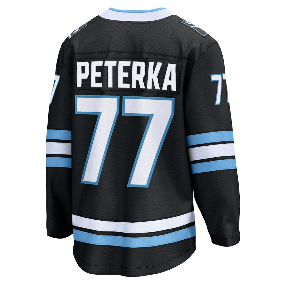 JJ Peterka Utah Mammoth Fanatics Home Breakaway Jersey - Black | US 203635983