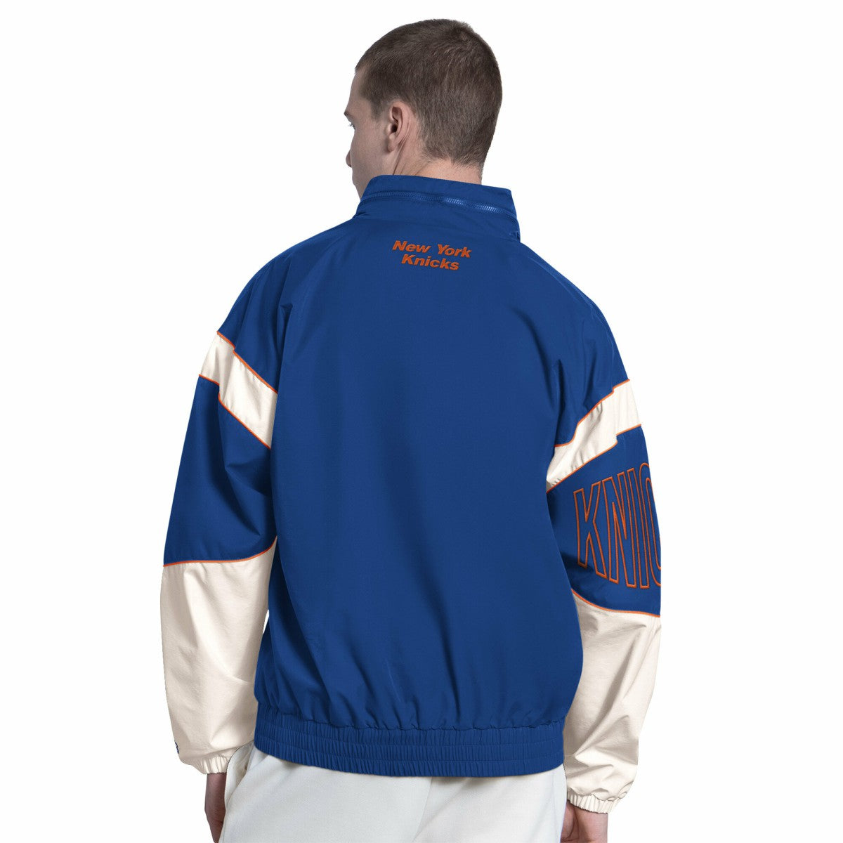 New York Knicks Starter The Gust Full-Zip Hooded Jacket Royal
