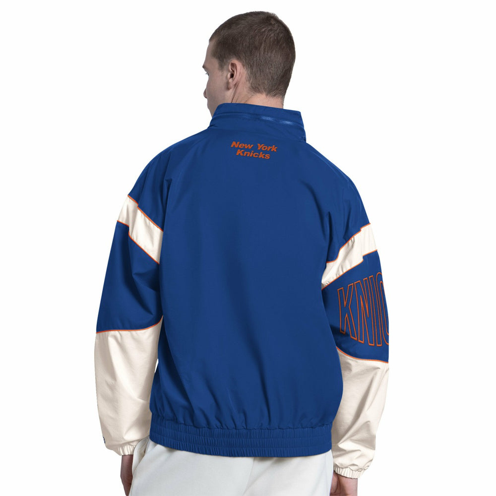 New York Knicks Starter The Gust Full-Zip Hooded Jacket Royal