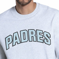 San Diego Padres Starter Face of Ice Blue French Terry Sweatshirt - Gray Sweatshirts