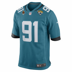 Arik Armstead Jacksonville Jaguars Team Walter Payton Man of the Year Game Jersey - Teal Jerseys