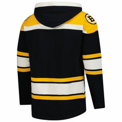 Boston Bruins '47 Superior Lacer Hoodie - Black | US 203639578