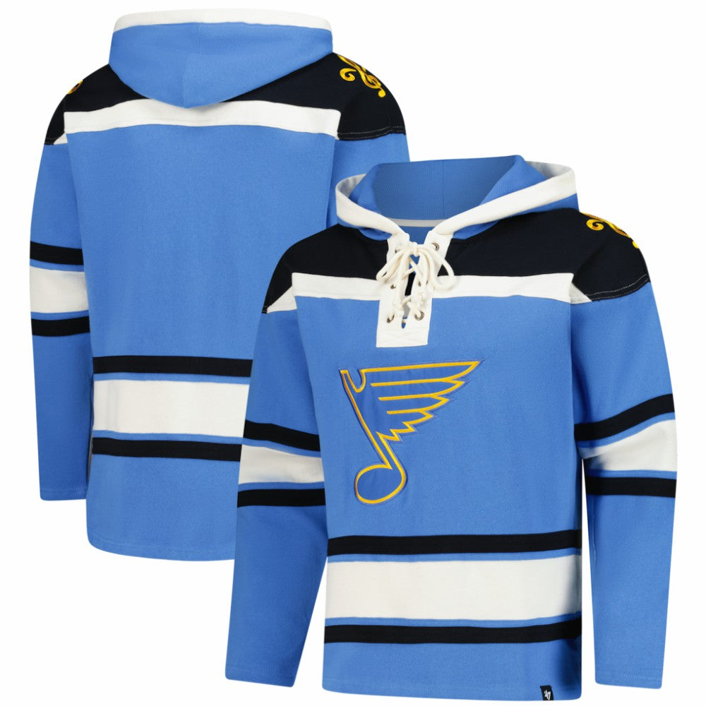 St. Louis Blues '47 Superior Lacer Hoodie - Blue | US 203639579