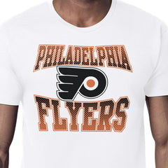 Philadelphia Flyers Starter Comic Style Team Graphic T-Shirt - White | US 203639605