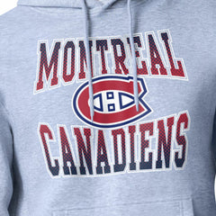 Montreal Canadiens Starter Comic Style Team Graphic Hoodie - Gray | US 203639612