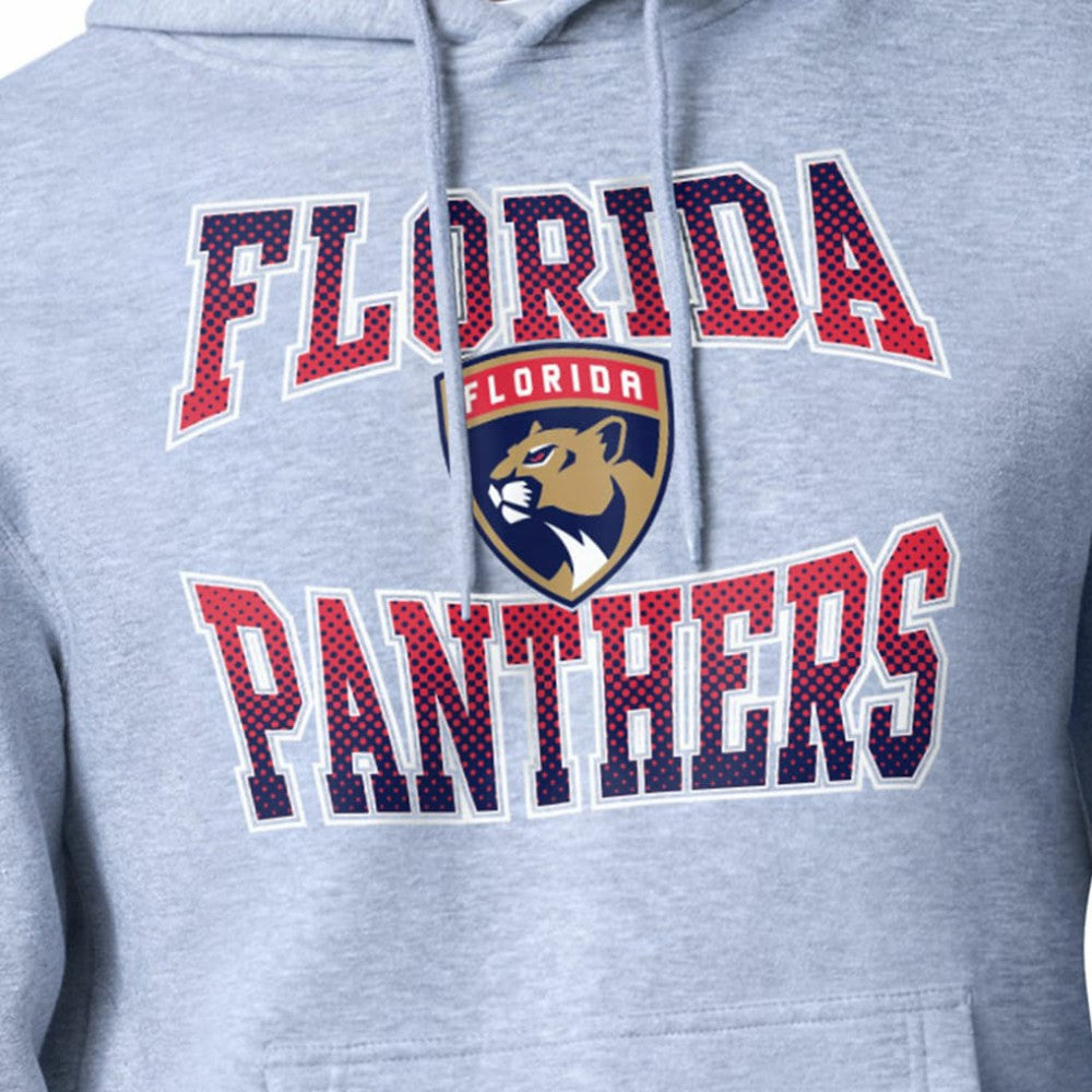 Florida Panthers Starter Comic Style Team Graphic Hoodie - Gray | US 203639621