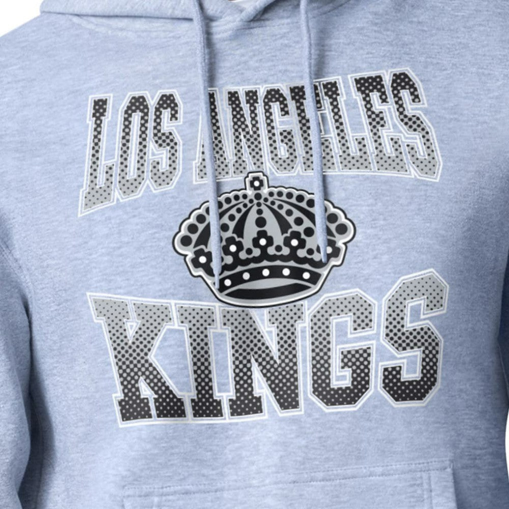 Los Angeles Kings Starter Comic Style Team Graphic Hoodie - Gray | US 203639622