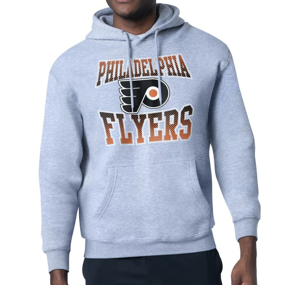Philadelphia Flyers Starter Comic Style Team Graphic Hoodie - Gray | US 203639631