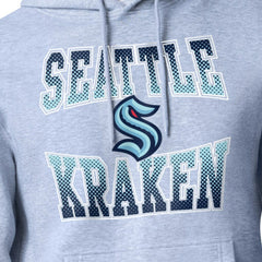 Seattle Kraken Starter Comic Style Team Graphic Hoodie - Gray | US 203639638